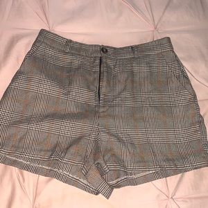 Plaid shorts